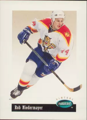 1994-95 PARKHURST - ROB NIEDERMAYER #V22 VINTAGE