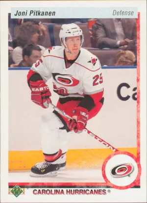 2010-11 UPPER DECK - JONI PITKANEN #164 20TH ANNIVERSARY