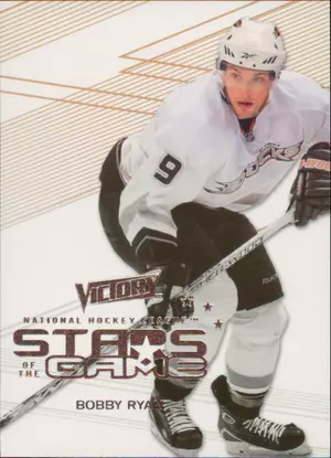 2010-11 VICTORY - BOBBY RYAN #SOG-BR STARS OF THE GAME
