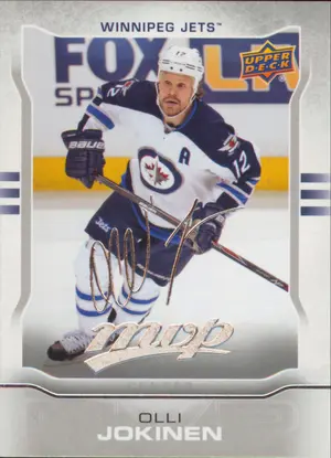 2014-15 MVP - OLLI JOKINEN #30 SILVER SCRIPTS