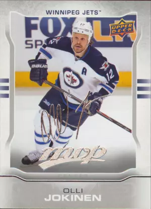 2014-15 MVP - OLLI JOKINEN #30 SILVER SCRIPTS