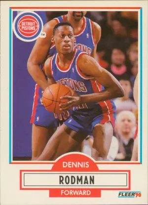 1990-91 Fleer - Dennis Rodman #59