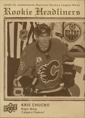 2009-10 UPPER DECK - KRIS CHUCKO #RH2 ROOKIE HEADLINERS