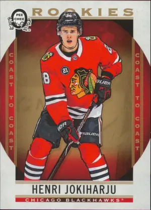 2018-19 O-PEE-CHEE COAST TO COAST - HENRI JOKIHARJU #171 ROOKIE
