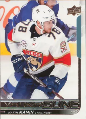 2018-19 UPPER DECK - MAXIM MAMIN #206 YOUNG GUNS