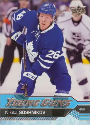 2016-17 UPPER DECK - NIKITA SOSHNIKOV #484 YOUNG GUNS