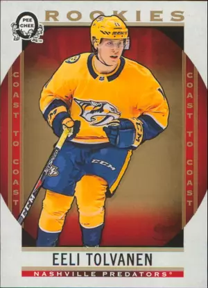 2018-19 O-PEE-CHEE COAST TO COAST - EELI TOLVANEN #174 ROOKIE