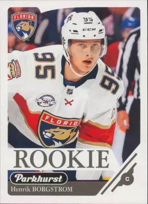 2018-19 PARKHURST - HENRIK BORGSTROM #377 ROOKIE
