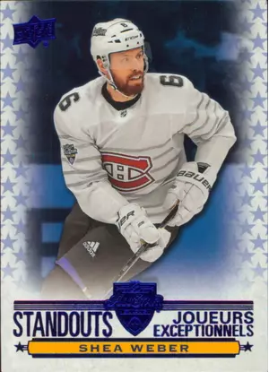 2020-21 TIM HORTONS - SHEA WEBER #AS-3 ALL-STAR STANDOUTS
