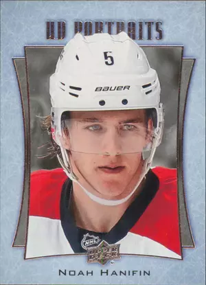 2016-17 UPPER DECK - NOAH HANIFIN #P-10 PORTRAITS