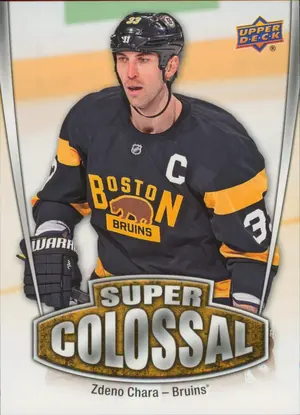 2016-17 UPPER DECK - ZDENO CHARA #SC-18 SUPER COLOSSAL
