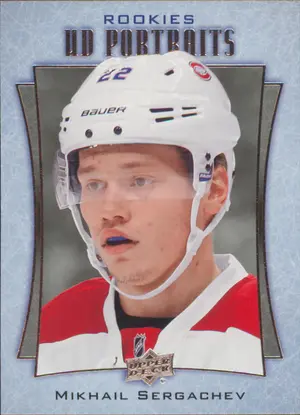 2016-17 UPPER DECK - MIKHAIL SERGACHEV #P-95 UD PORTRAITS