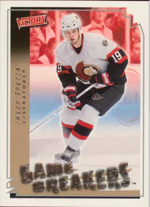 2006-07 VICTORY - JASON SPEZZA #GB32 GAME BREAKERS