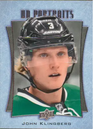 2016-17 UPPER DECK - JOHN KLINGBERG #P-27 UD PORTRAITS