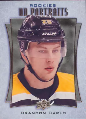 2016-17 UPPER DECK - BRANDON CARLO #P-66 UD PORTRAITS