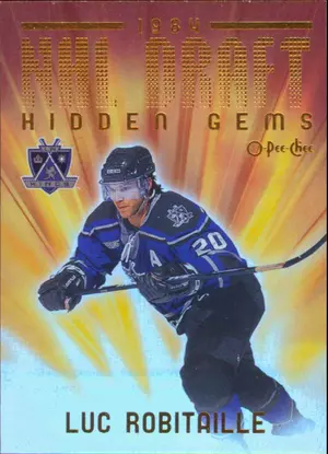 2000-01 O-PEE-CHEE - LUC ROBITAILLE #NHLD14 NHL DRAFT