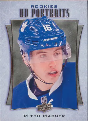 2016-17 UPPER DECK - MITCH MARNER #P-81 PORTRAITS