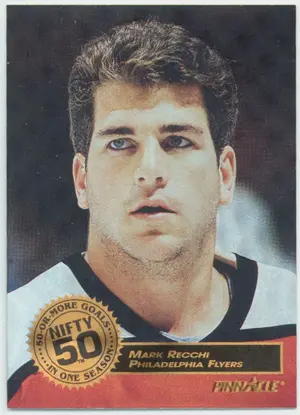 1993-94 PINNACLE - MARK RECCHI #13 NIFTY 50