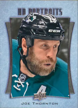 2016-17 UPPER DECK - JOE THORNTON #P-4 UD PORTRAITS