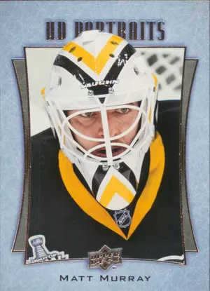 2016-17 UPPER DECK - MATT MURRAY #P-11 UD PORTRAITS