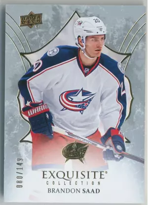 2016-17 Black Diamond - Brandon Saad Exquisite Collection #9 80/149