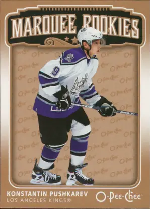 2006-07 O-PEE-CHEE - KONSTANIN PUSHKAREV #517 MARQUEE ROOKIE