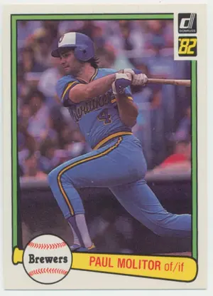 1982 Donruss - Paul Molitor #78