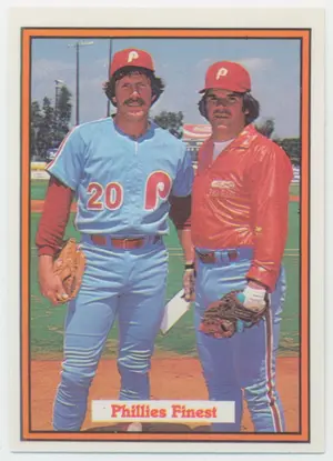 1982 Donruss - Pete Rose/Mike Schmidt Phillies Finest #585