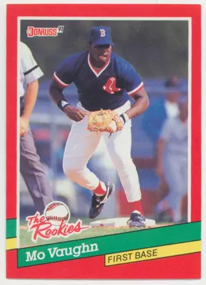 1991 Donruss Rookies - Mo Vaughn RC #36