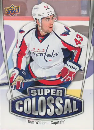 2016-17 UPPER DECK - TOM WILSON #SC-14 SUPER COLOSSAL