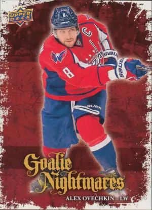 2016-17 UPPER DECK - ALEX OVECHKIN #GN-29 GOALIE NIGHTMARES