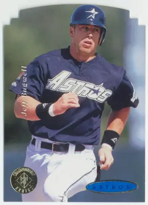 1993 Upper Deck SP Championship Series - Jeff Bagwell #55 Die-Cut Parallel