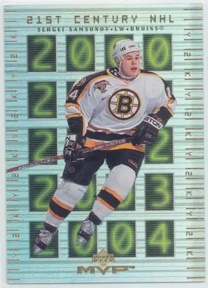 1999-00 MVP - SERGEI SAMSONOV #21ST-2 21ST CENTURY NHL