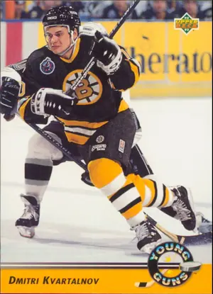 1992-93 UPPER DECK - DMITRI KVARTALNOV #561 YOUNG GUNS
