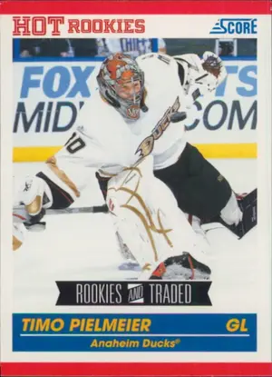 2010-11 SCORE - TIMO PIELMEIER #655 ROOKIE