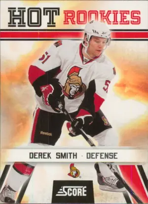 2010-11 SCORE - DEREK SMITH #506 ROOKIE