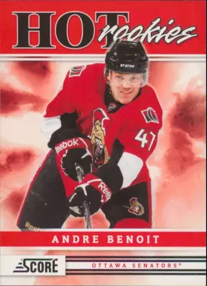 2011-12 SCORE - ANDRE BENOIT #525 ROOKIE