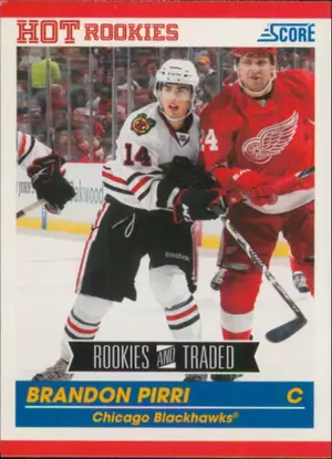 2010-11 SCORE - BRANDON PIRRI #651 ROOKIE