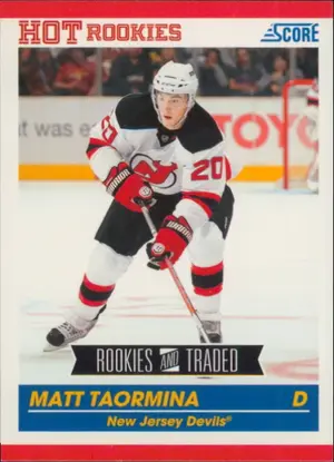 2010-11 SCORE - MATT TAORMINA #640 ROOKIE