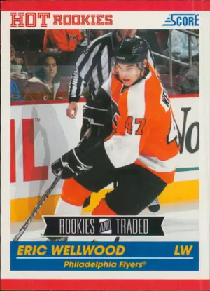 2010-11 SCORE - ERIC WELLWOOD #623 ROOKIE