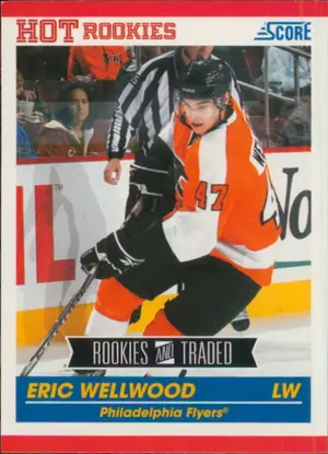 2010-11 SCORE - ERIC WELLWOOD #623 ROOKIE