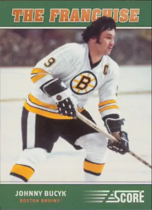 2012-13 SCORE - JOHNNY BUCYK #OS1 ORIGINAL 6 THE FRANCHISE