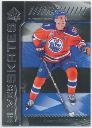 2016-17 SP AUTHENTIC - CONNOR McDAVID #SS-CM SILVER SKATES