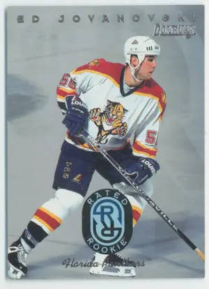 1996-97 DONRUSS - ED JOVANOVSKI #7 RATED ROOKIES