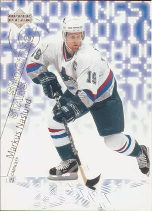 2001-02 UPPER DECK - MARKUS NASLUND #SS18 SHOOTING STARS