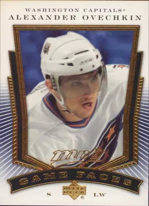 2007-08 MVP - ALEXANDER OVECHKIN #GF7 GAME FACES