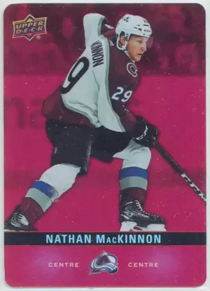 2019-20 TIM HORTONS - NATHAN MacKINNON #DC-12 DIE CUT