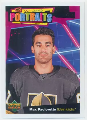2020-21 UPPER DECK - MAX PACIORETTY #P-14 PORTRAITS
