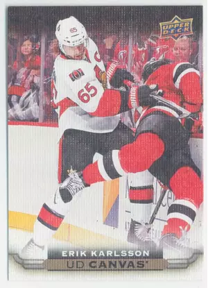 2015-16 UPPER DECK - ERIK KARLSSON #C63 CANVAS