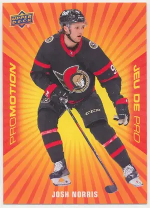 2021-22 TIM HORTONS - JOSH NORRIS #PP-4 PROMOTION